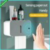 Porte-mouchoir de toilette mural – Design moderne et pratique !