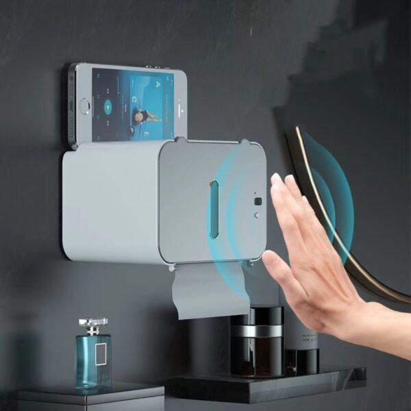 Porte-mouchoir de toilette mural – Design moderne et pratique ! – Image 6