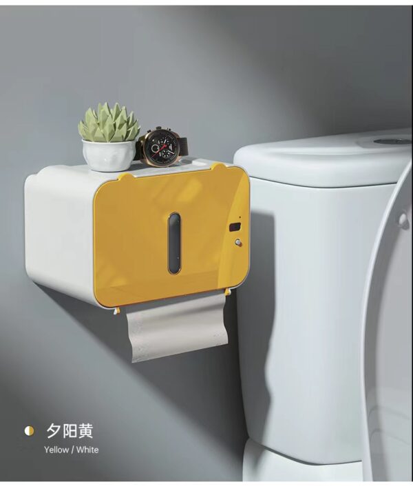 Porte-mouchoir de toilette mural – Design moderne et pratique ! – Image 5